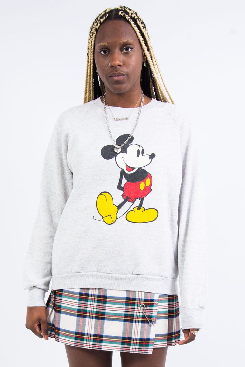 Mickey mouse sweatshirt pull and bear hotsell