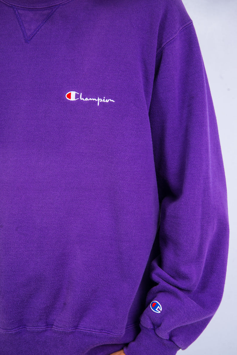 Champion sweater top light purple 90