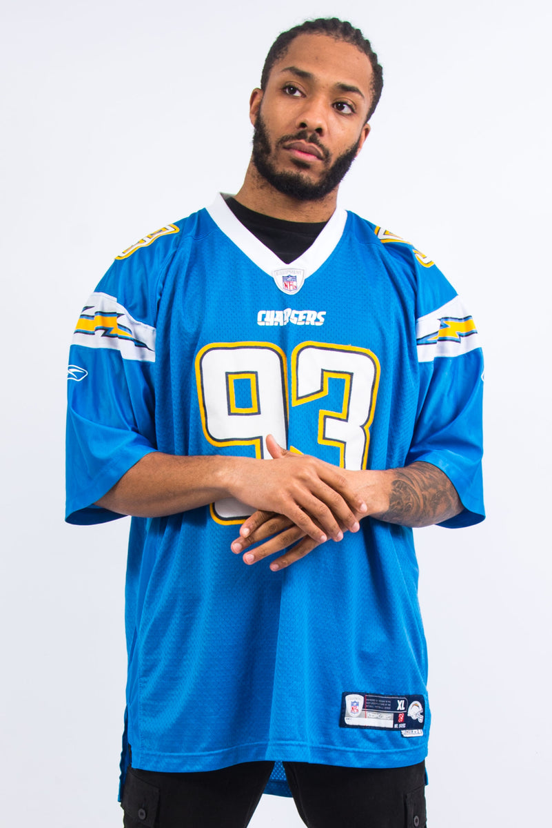 Vintage Reebok Chargers NFL Jersey – The Vintage Scene Vintage Reebok Chargers NFL Jersey – The Vintage Scene