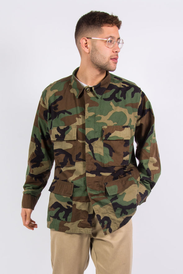 Vintage Army Camo Jacket