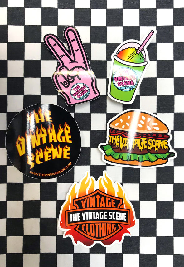 The Vintage Scene Sticker Pack