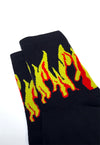 Skate Style Flame Socks