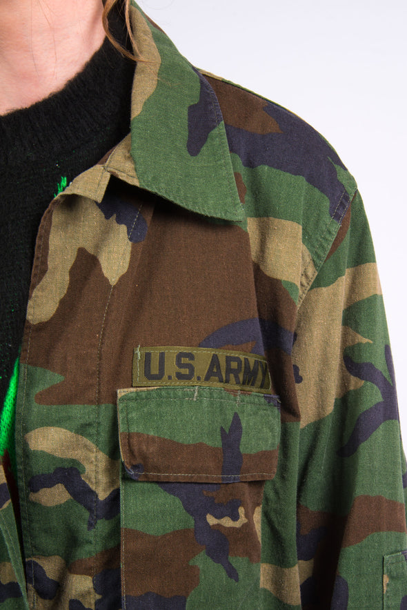 Vintage 90's Camo Army Jacket