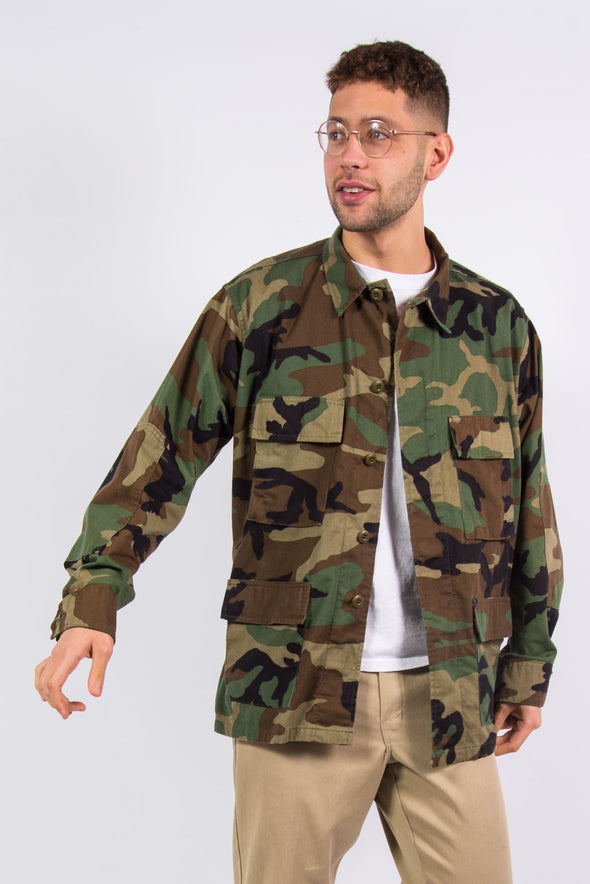 Vintage Army Camo Jacket