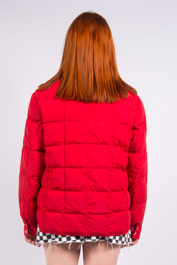Vintage 70's Red Puffer Jacket