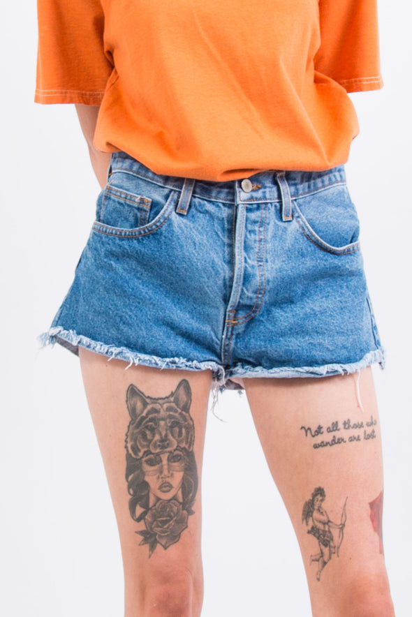 Vintage 90's Denim Short Shorts