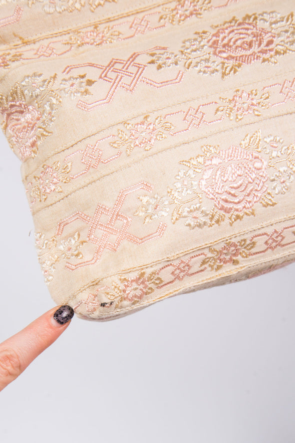 Vintage Brocade Tapestry Clutch Bag