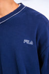 90's Vintage Fila V-Neck Sweatshirt