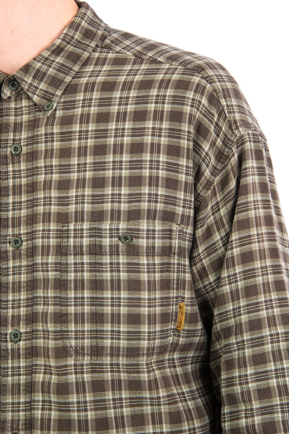 90's Vintage Timberland Checked Shirt