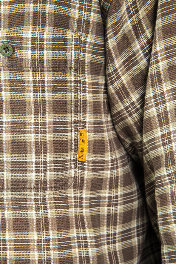 90's Vintage Timberland Checked Shirt