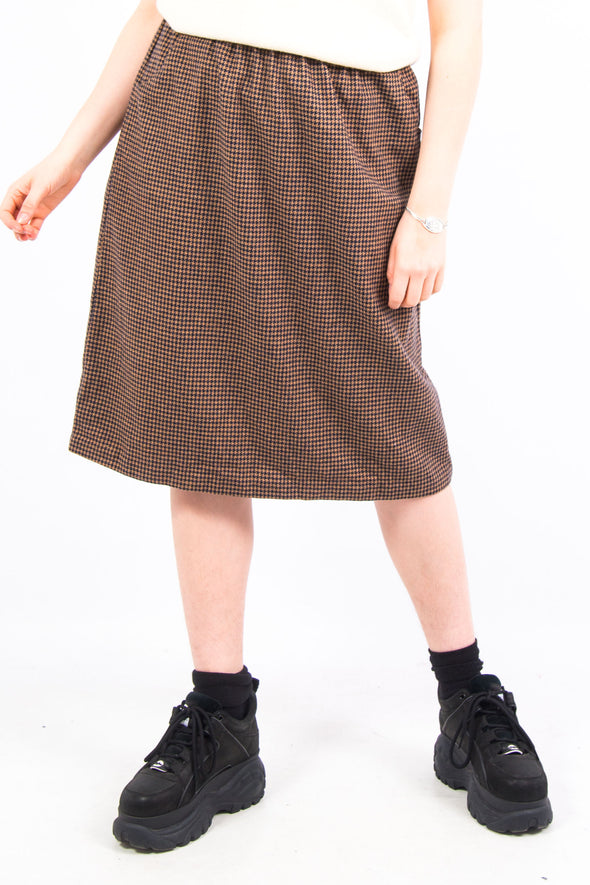 Vintage 90's Houndstooth Skirt