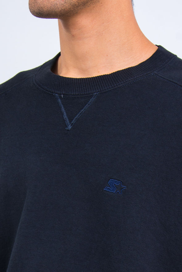 90's Navy Blue Starter Sweatshirt
