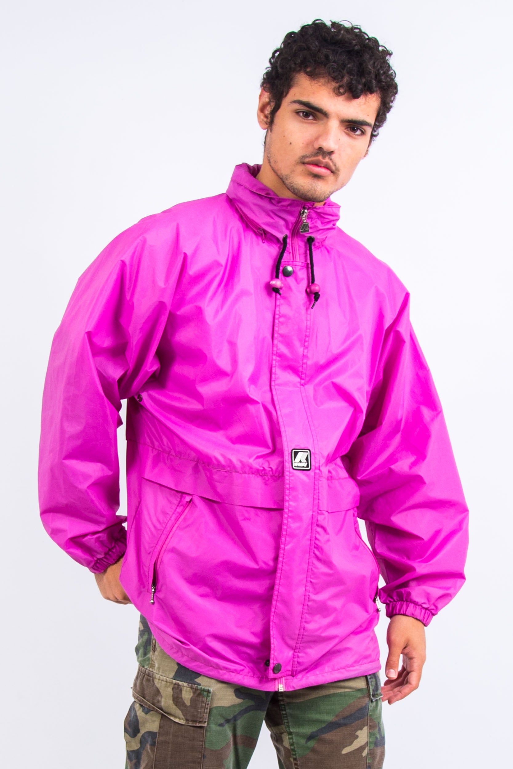 00 s Pink K Way Waterproof Rain Jacket The Vintage Scene 00-s-pink-k-way-waterproof-rain-jacket-the-vintage-scene