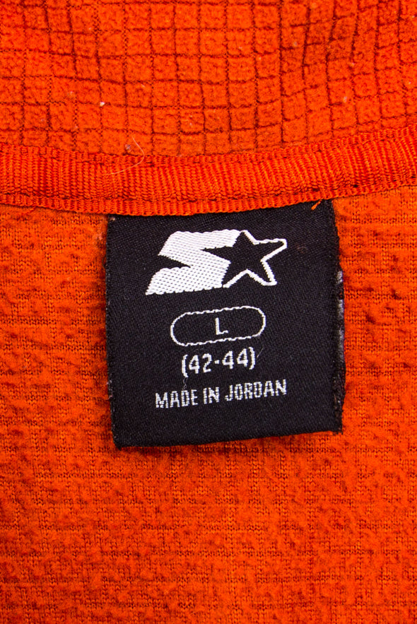 Vintage Orange Starter 1/4 Zip Fleece