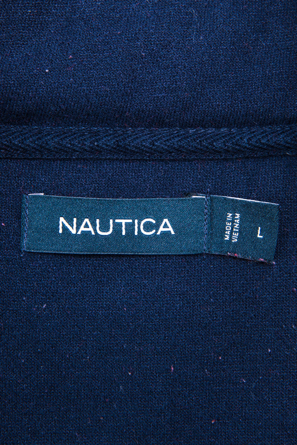 Nautica Burgundy 1/4 Zip Sweatshirt