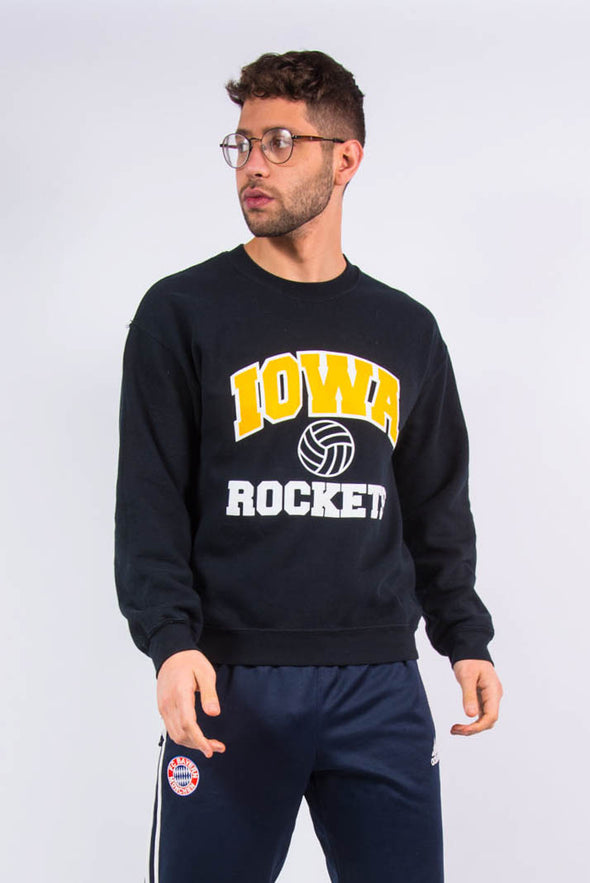 Vintage Iowa Rockets Volleyball USA Sweatshirt