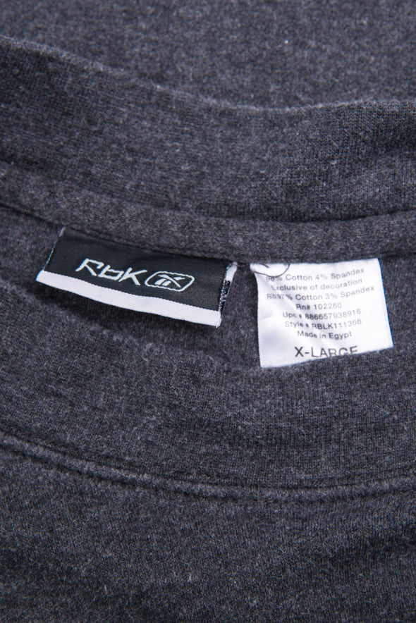 Grey Reebok High Neck Sweatshirt