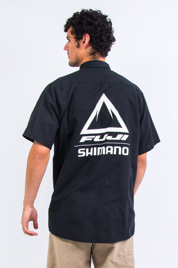 Vintage Fuji Shimano USA Work Shirt