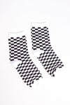 Checker Board Skater Socks