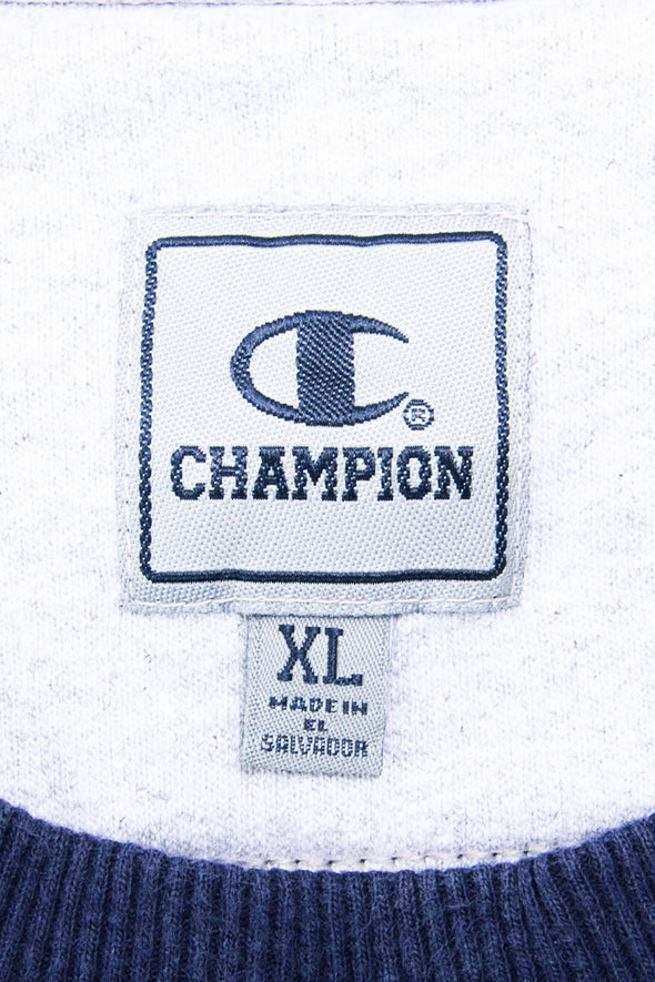 90's Vintage Navy Champion Sweatshirt