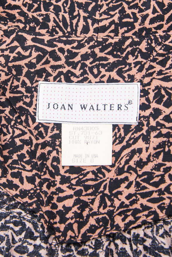 Vintage Leopard Print Jumpsuit