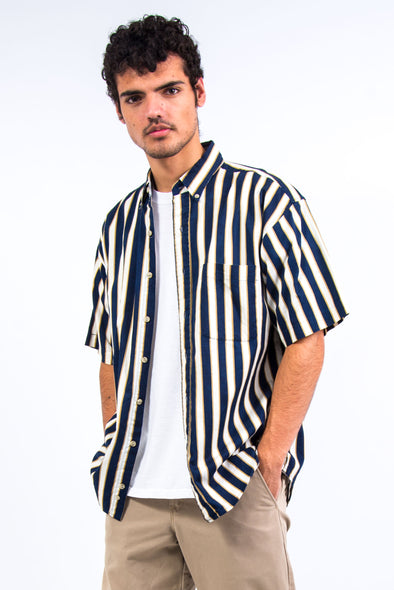 90's Short Sleeve Stripe Shirt