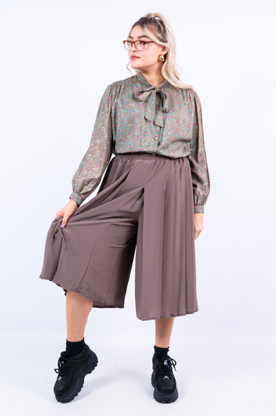 Vintage 90's Pleated Culottes