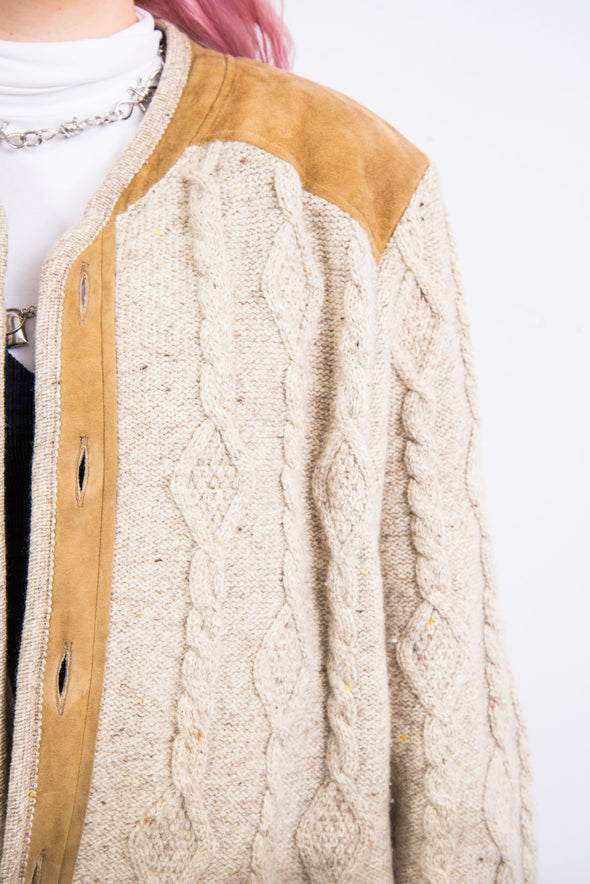 Vintage 90's Thick Knit Cardigan