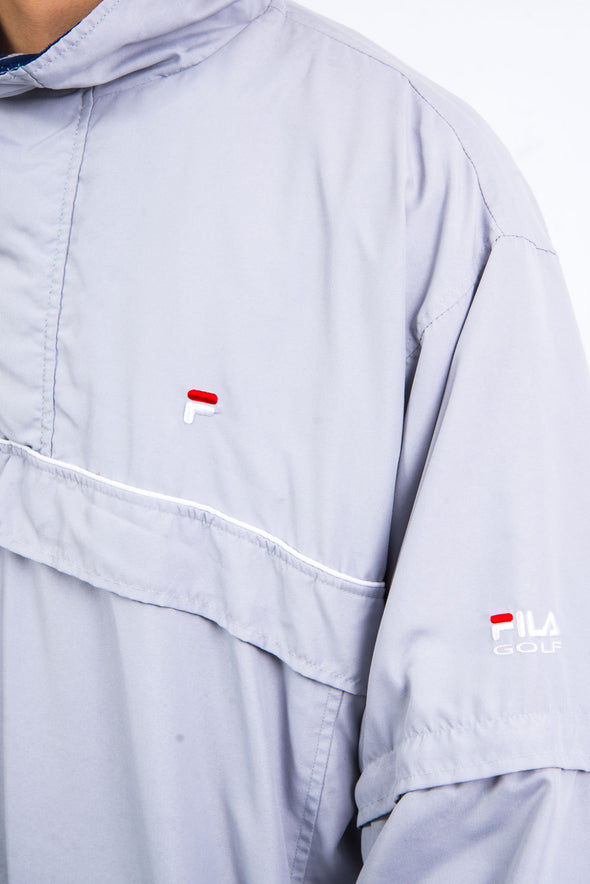 90's Fila 1/4 Zip Pullover Track Jacket