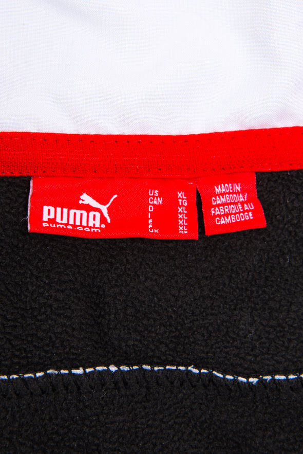 Vintage Puma 1/4 Zip College Fleece