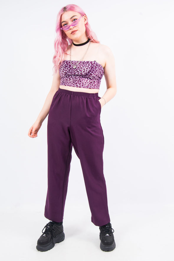 Vintage 90's Purple High Waist Trousers
