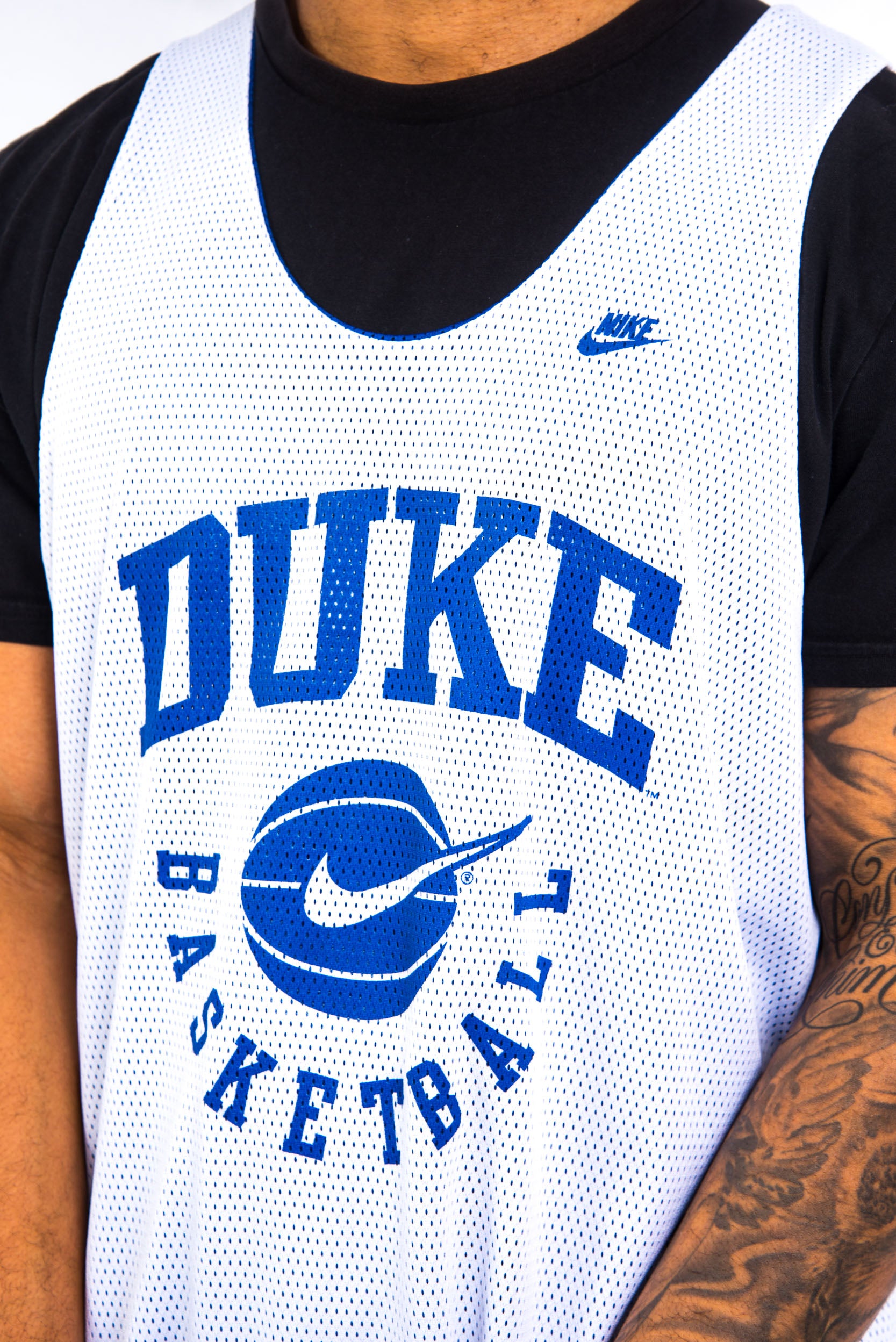 Nike Duke Blue Devils Basketball Reversible Jersey Men's Medium #00  Blue AV2128