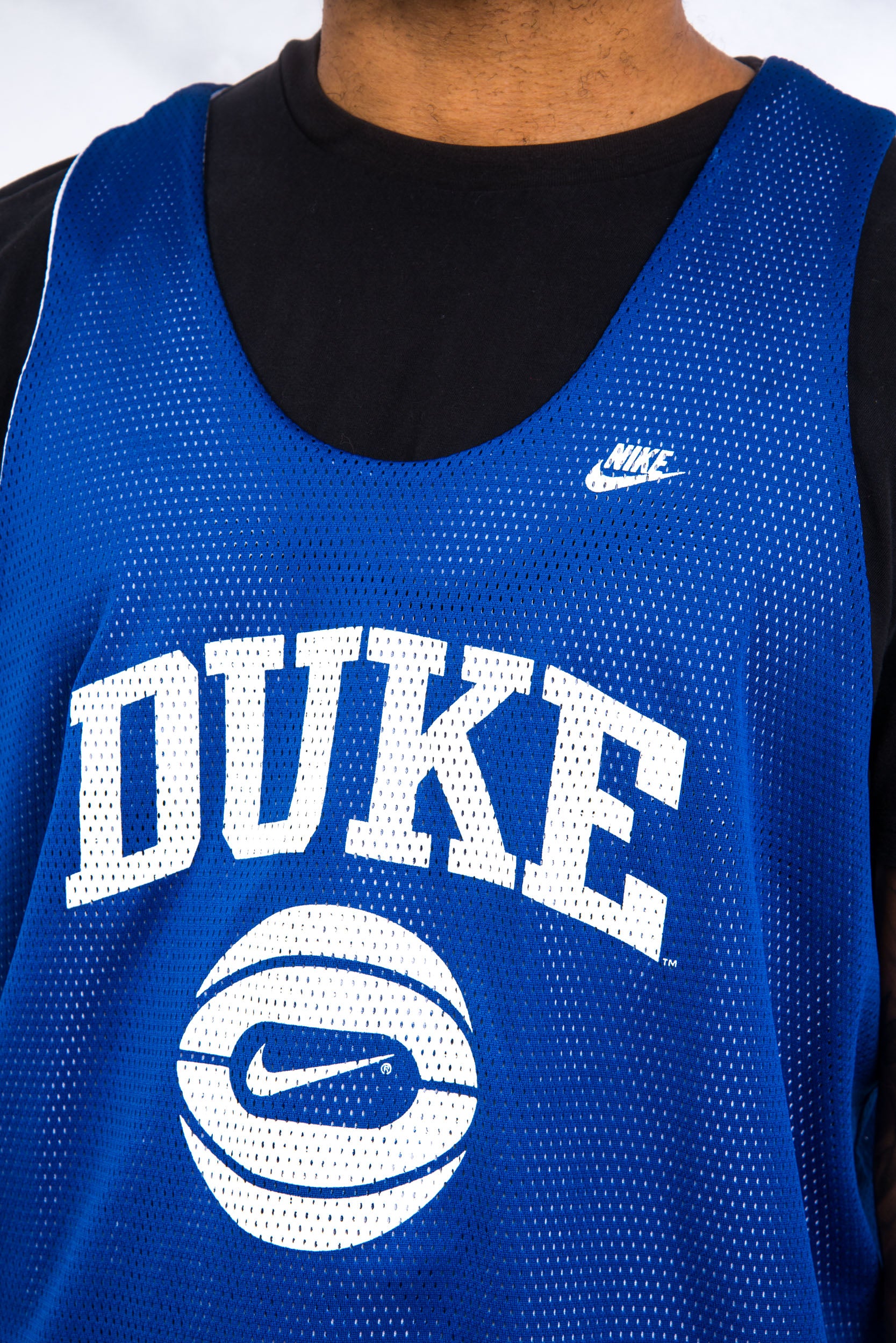 Nike Duke Blue Devils Basketball Reversible Jersey Men's Medium #00 Blue AV2128