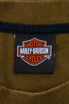 Vintage Khaki Harley Davidson T-Shirt
