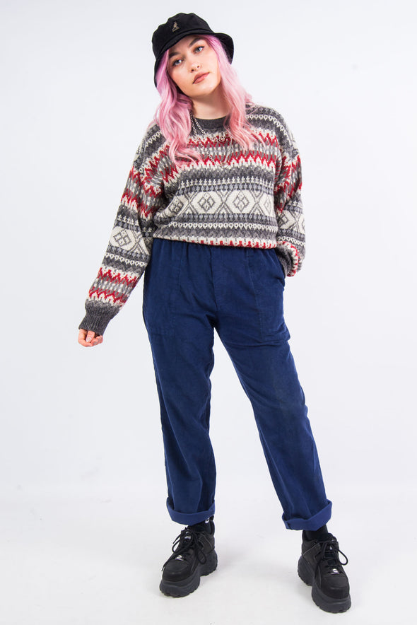 Vintage 90's Grandad Knit Jumper