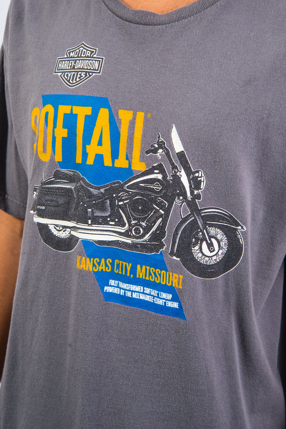 Vintage Harley Davidson Softail T-Shirt