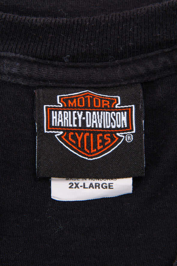 Harley Davidson Black Logo Print T-Shirt