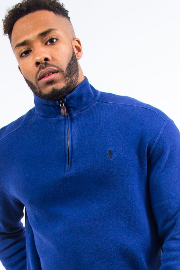 Vintage Ralph Lauren Blue 1/4 Zip