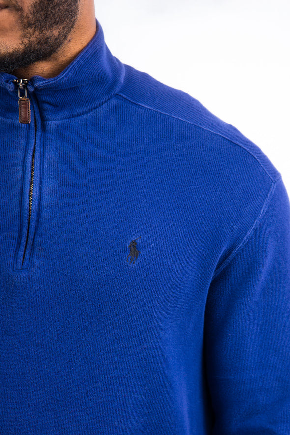 Vintage Ralph Lauren Blue 1/4 Zip