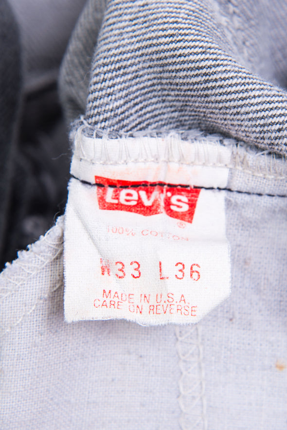 90's Levi's Acid Wash Shorts W33"