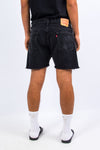 Vintage Levi's Black Denim Shorts