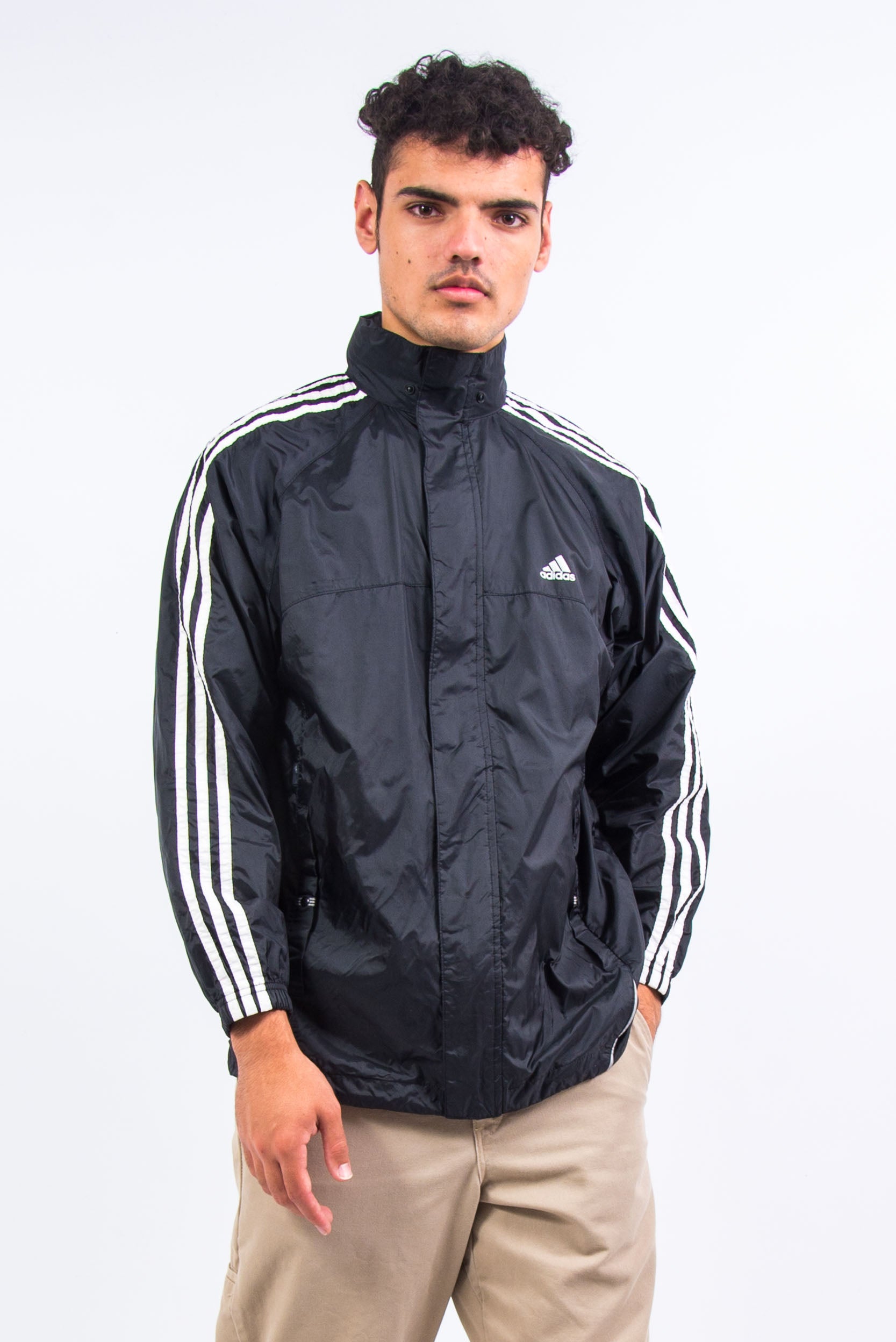 Y2K Adidas Waterproof Rain Jacket
