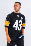 Reebok NFL Pittsburgh Steelers jersey #43 Troy Polamalu