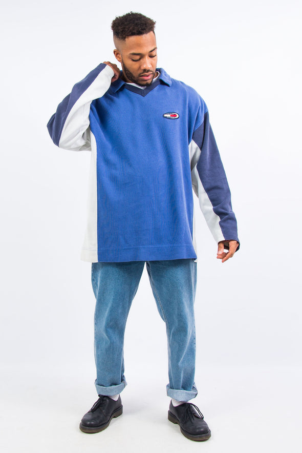 90's Tommy Hilfiger Collared Sweatshirt