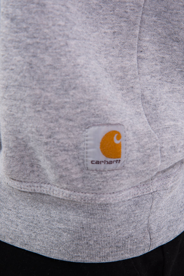 Carharrt Grey USA Work Sweatshirt