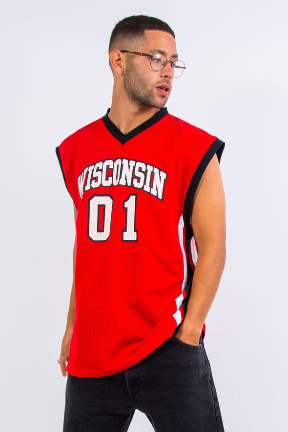 Starter Wisconsin Badgers College Basketball Jersey