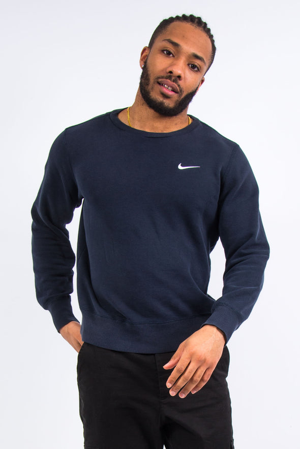 Y2K Nike Navy Blue Sweatshirt