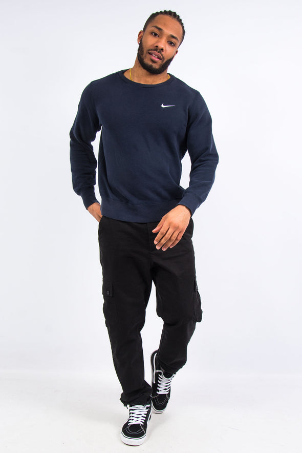 Y2K Nike Navy Blue Sweatshirt
