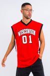 Starter Wisconsin Badgers College Basketball Jersey