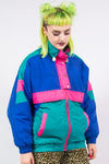 Vintage 90's Colour Block Ski Jacket